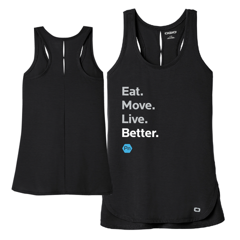 Women's PN "Eat. Move. Live Better." Tank Top