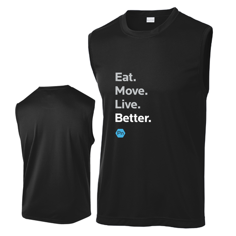 Men's PN "Eat. Move. Live Better." Tank Top
