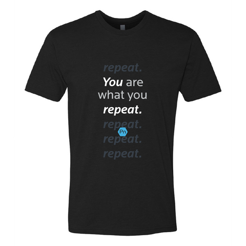 Men's PN "You are what you repeat." Crew Tee